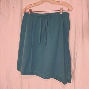 Teal skirt